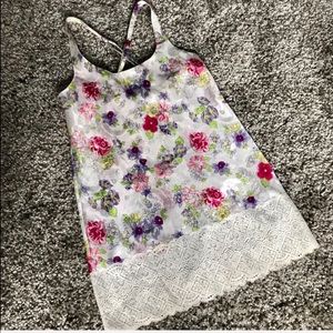 Vintage Victoria’s Secret Floral Lace Slip, Size S